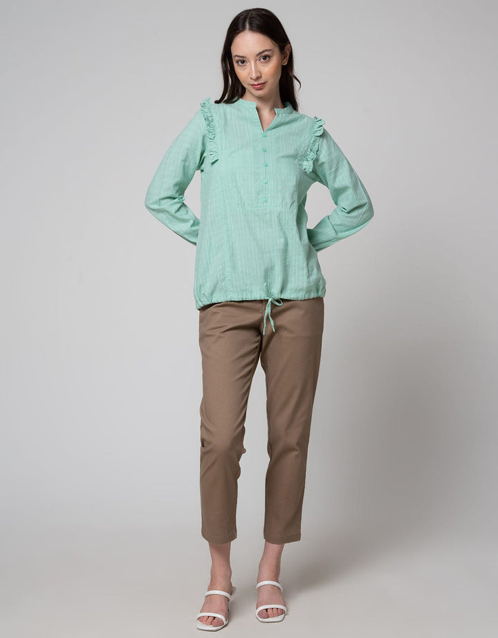 Triset Casual Ruffle Blouse