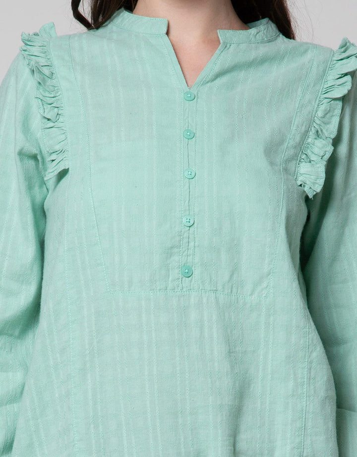 Triset Casual Ruffle Blouse