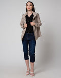 Triset Casual Hidden Zipper Jacket