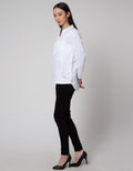 Triset Casual Embroidery Brand Blouse