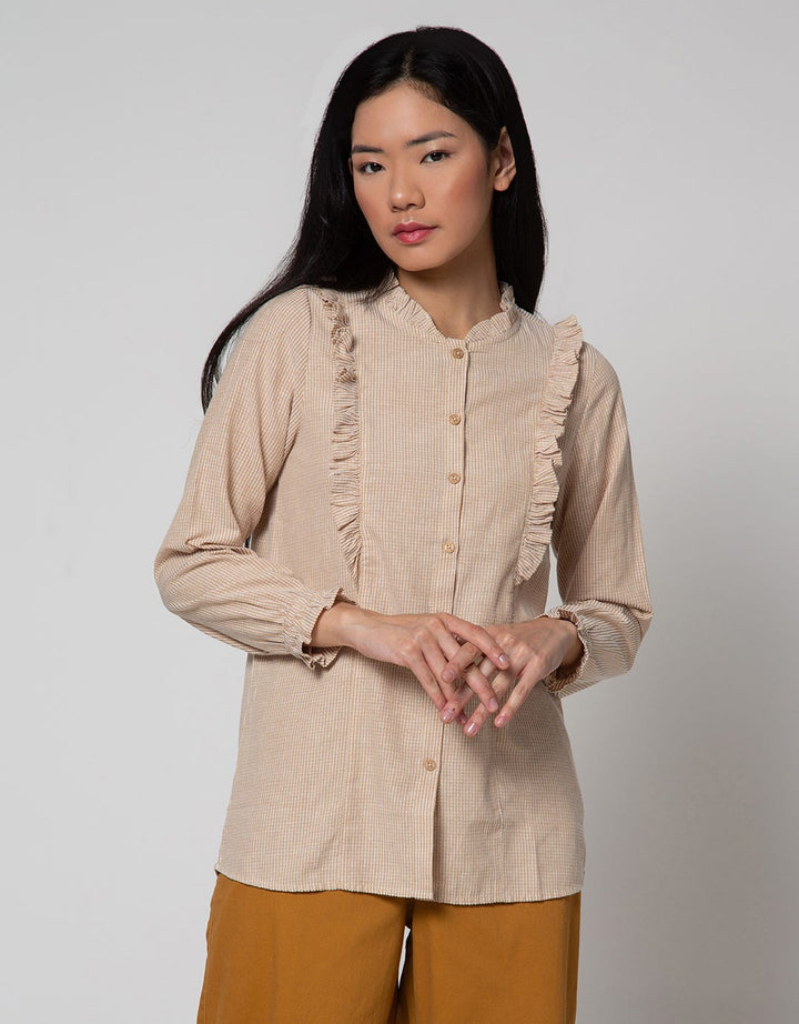 Triset Casual Ruffle Blouses