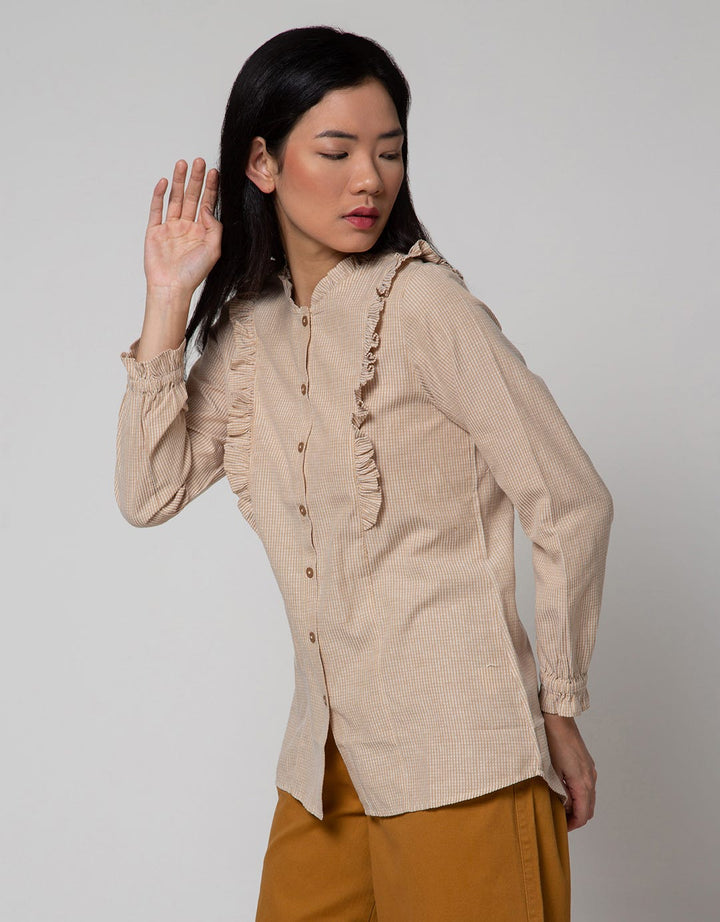 Triset Casual Ruffle Blouses