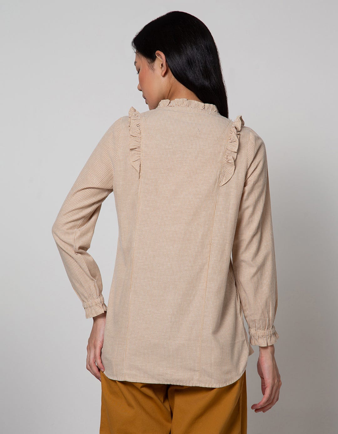 Triset Casual Ruffle Blouses