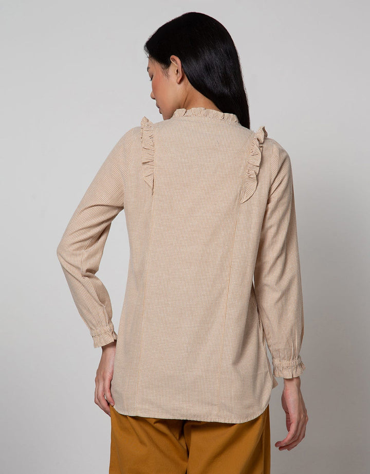 Triset Casual Ruffle Blouses