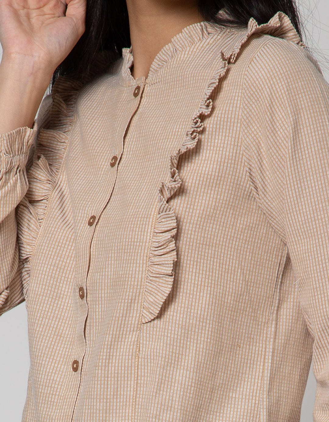 Triset Casual Ruffle Blouses