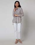 Triset Casual Check Print Blouses