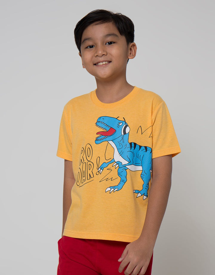 Little M Best Dino Kaos Anak Laki-laki