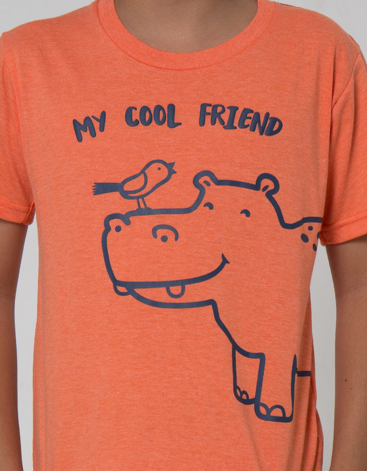 Little M Hippo Boys T-Shirt