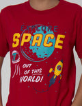 Little M Explore Space Boys T-Shirt