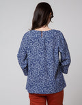 St. Yves Floral Blouse Panjang Wanita