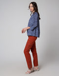 St. Yves Floral Blouse Panjang Wanita