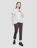 Cardinal Girl Different Print Kaos Wanita