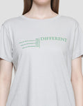 Cardinal Girl Different Print Kaos Wanita