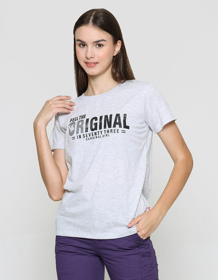 Cardinal The Original Print Kaos Casual Wanita