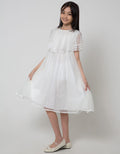 Kidz Too Tile Cape Midi Dress Anak Perempuan