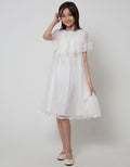 Kidz Too Tile Cape Midi Dress Anak Perempuan