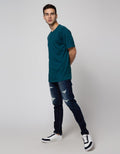 Cole Interlock Fash Stitch Kaos Pria