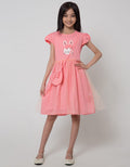 Kidz Too Bunny Mote Midi Dress Anak Perempuan