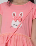 Kidz Too Bunny Mote Midi Dress Anak Perempuan