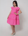Kidz Too Solder Flower Midi Dress Anak Perempuan