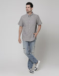 Cole Short Sleeve Shirt Woven Shirt Small Check 2