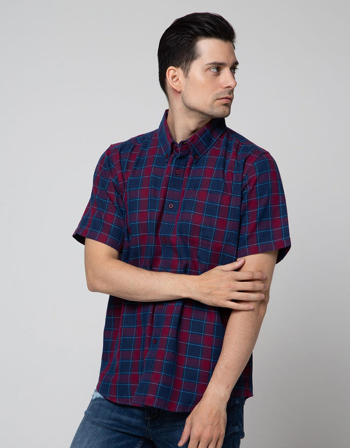 Cole Short Sleeve Shirt Medium Check