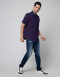 Cole Short Sleeve Shirt Medium Check