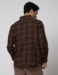 Cole Long Sleeve Shirt Woven Check Pocket