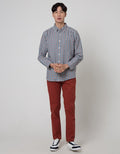 Cole Long Sleeve Shirt Woven Small Check