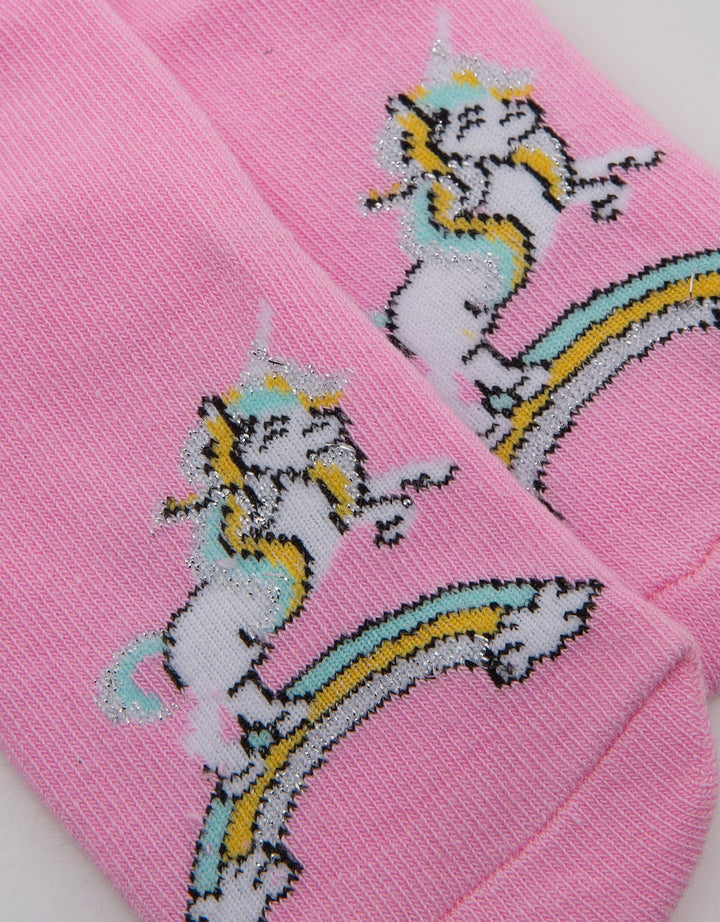 Pipiniko Socks Girls Unicorn Rainbow
