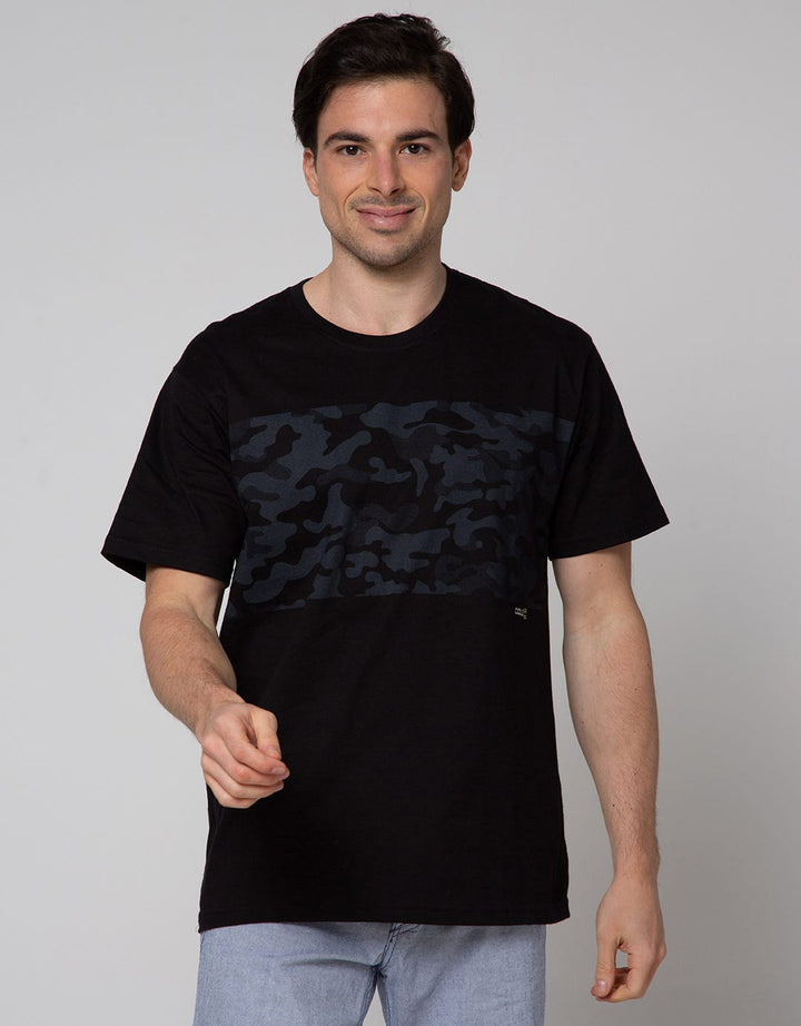 Cole Short Sleeve T-Shirt Print Block Chest