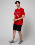 Cole Short Sleeve T-Shirt Print Geo Blok