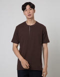 Cole Short Sleeve T-Shirt Henley Kombinasi