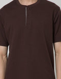 Cole Short Sleeve T-Shirt Henley Kombinasi