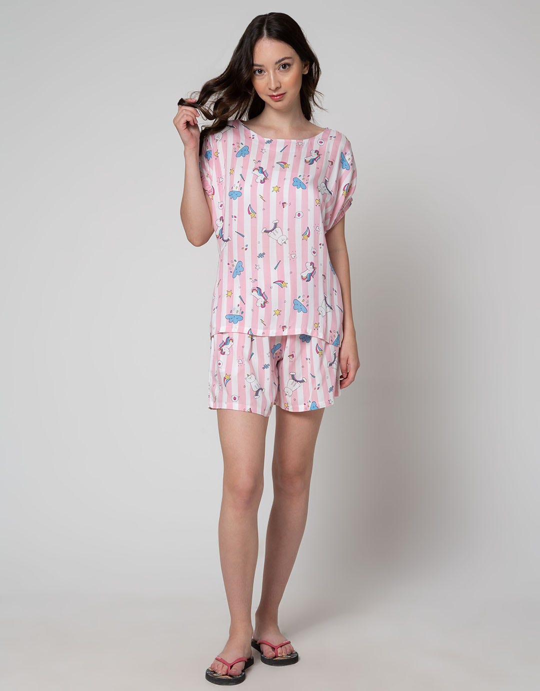Nevada Short To Short Piyama Wanita