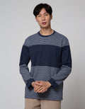 Cole Sweater Interlock Stripe Chest