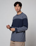 Cole Sweater Interlock Stripe Chest