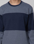 Cole Sweater Interlock Stripe Chest