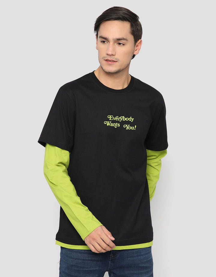 Peoples Everybody Wants You Kaos Pria