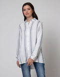 Cardinal Girl Kemeja Stripes