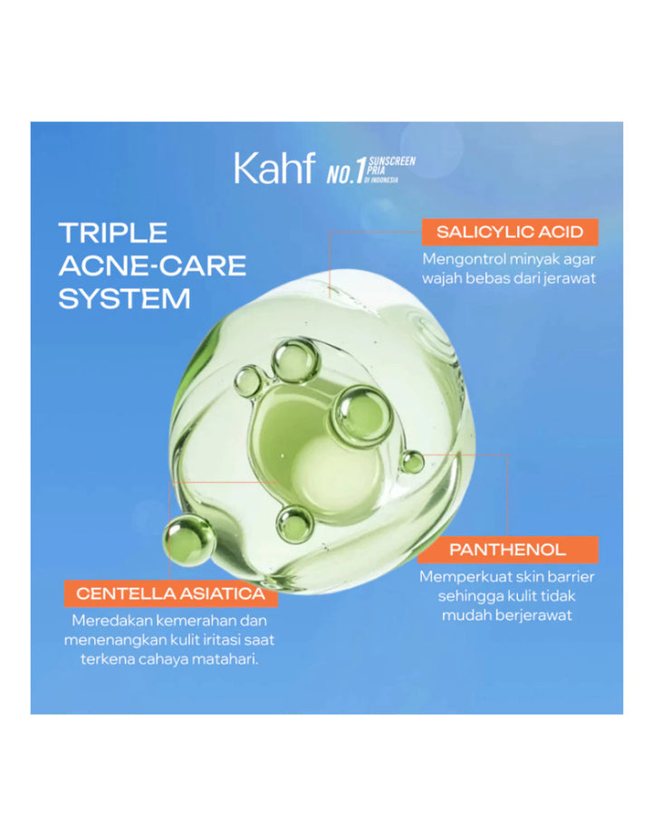 KAHF ACNE CALMING SUNSCREEN SERUM SPF 50 25 ML