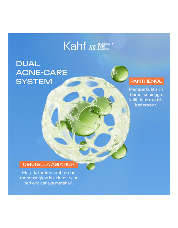 KAHF ACNE CALMING SUNSCREEN MOISTURIZER SPF35 30 ML
