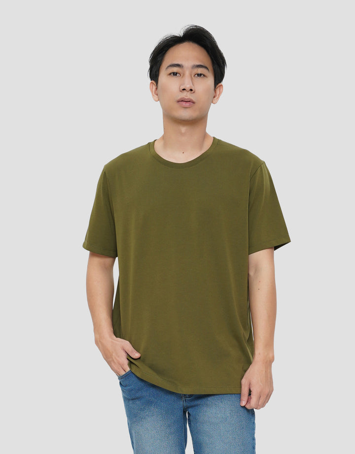 SUKO ROUND NECK SUPIMA KATUN KERAH BULAT LENGAN KAOS PRIA