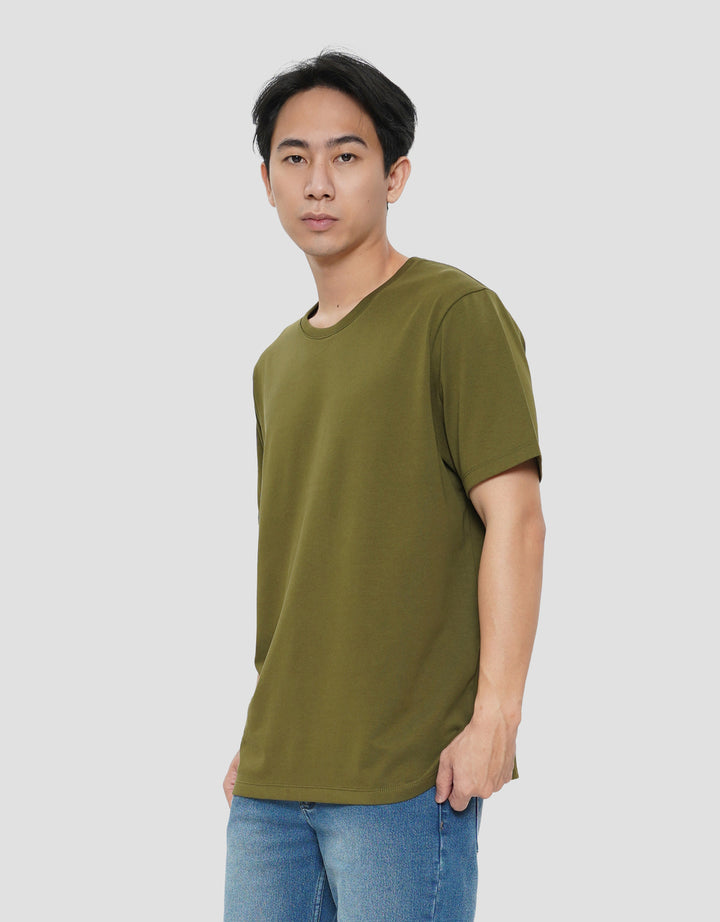 SUKO ROUND NECK SUPIMA KATUN KERAH BULAT LENGAN KAOS PRIA