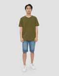 SUKO ROUND NECK SUPIMA KATUN KERAH BULAT LENGAN KAOS PRIA