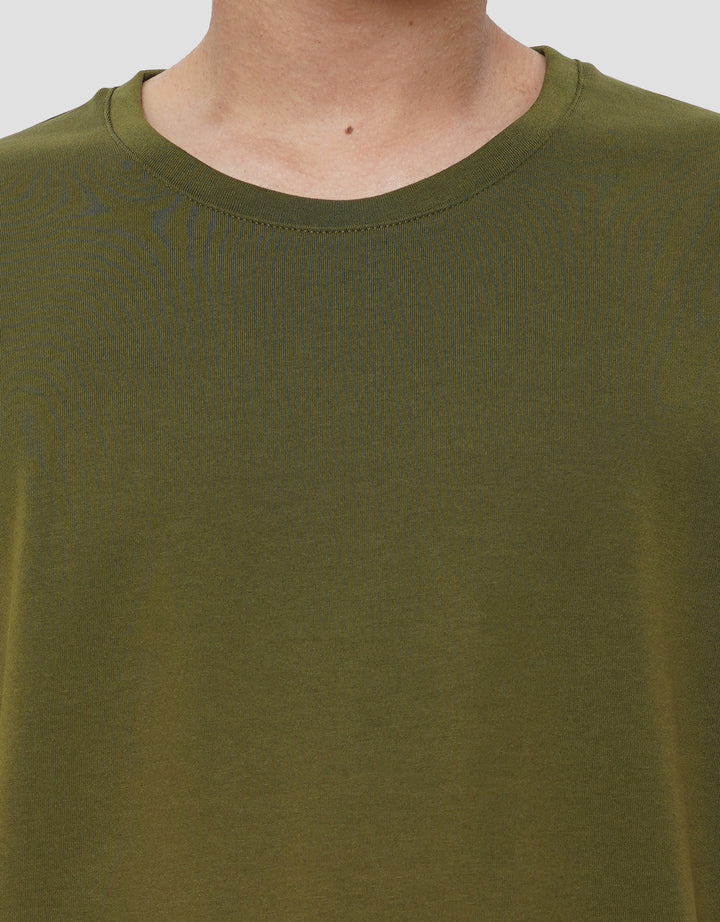 SUKO ROUND NECK SUPIMA KATUN KERAH BULAT LENGAN KAOS PRIA