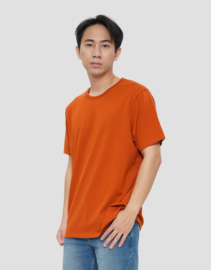 SUKO ROUND NECK SUPIMA KATUN KERAH BULAT LENGAN KAOS PRIA