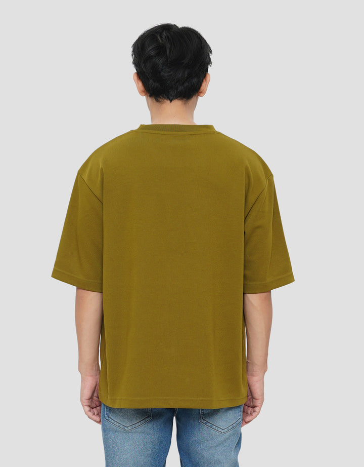 SUKO QUICK DRY KERAH BULAT LENGAN PENDEK KAOS OVERSIZE PRIA