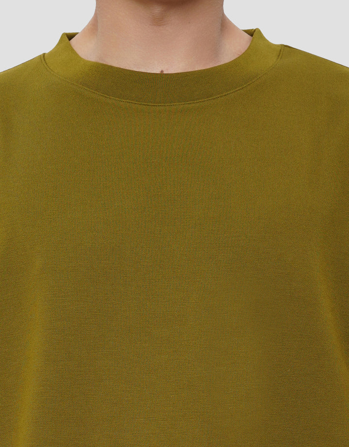SUKO QUICK DRY KERAH BULAT LENGAN PENDEK KAOS OVERSIZE PRIA