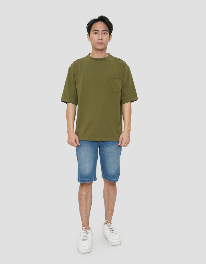 SUKO COOL TOUCH KERAH BULAT KAOS OVERSIZE PRIA